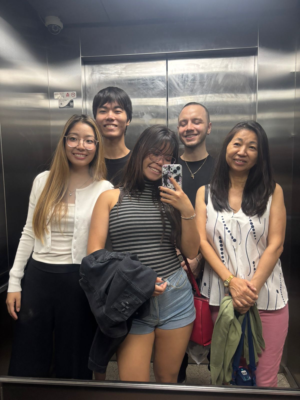 Momento em que conheci a familia dela